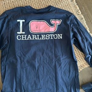 Men’s navy long sleeve tshirt